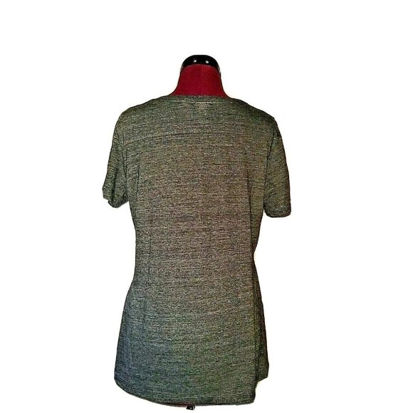 Soffee Juniors T Shirt Size XL Multicolor V Neck Love Red Raiders Graphic - Picture 2 of 9